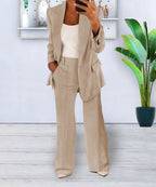 Pasha - Dames co-ord set met blazer en broek