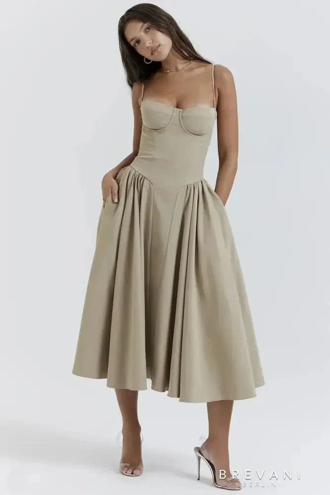 Emma™ - Mouwloze jurk