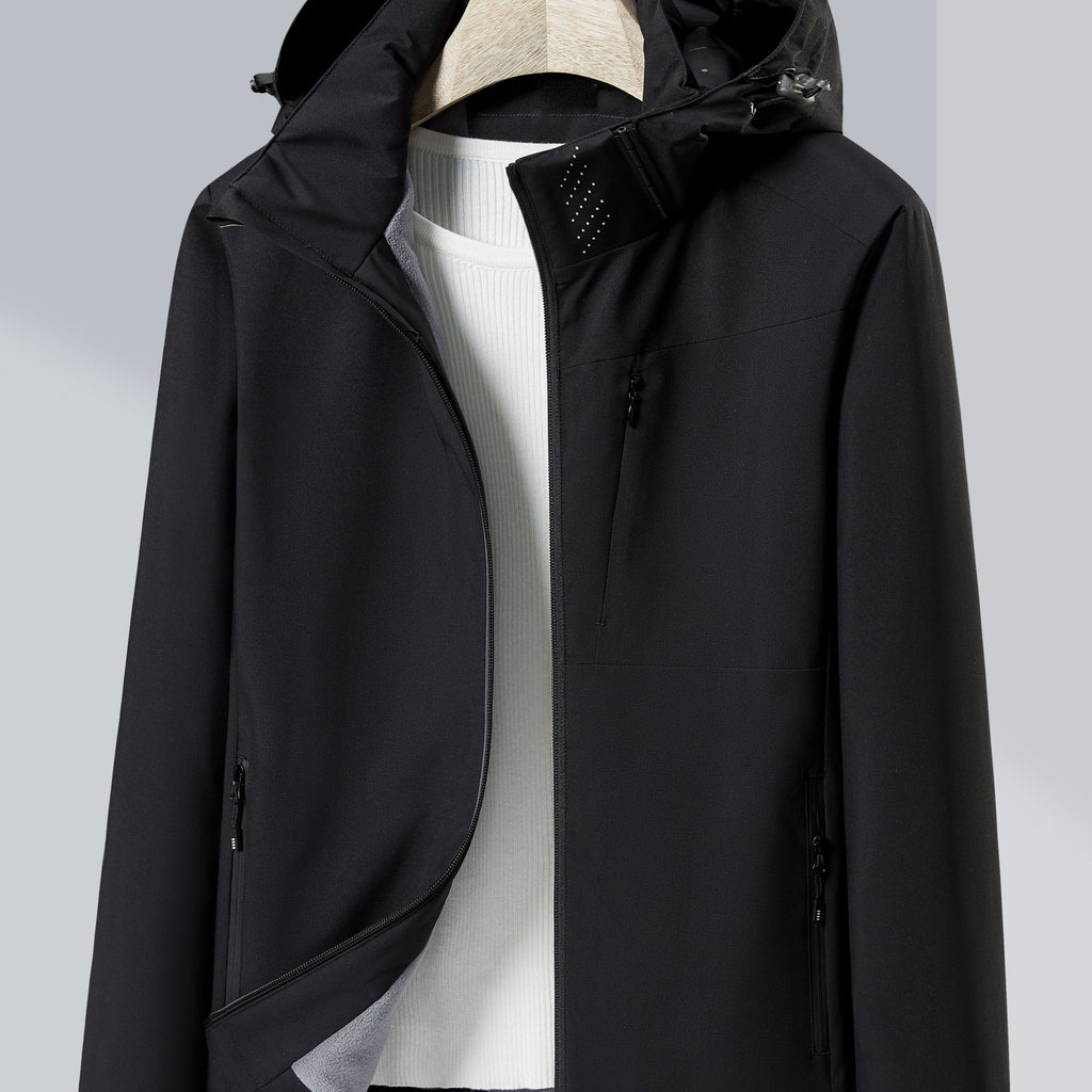 Dames Winddicht En Waterdicht Outdoorjack Polarfleecevoering - Trenchcoat