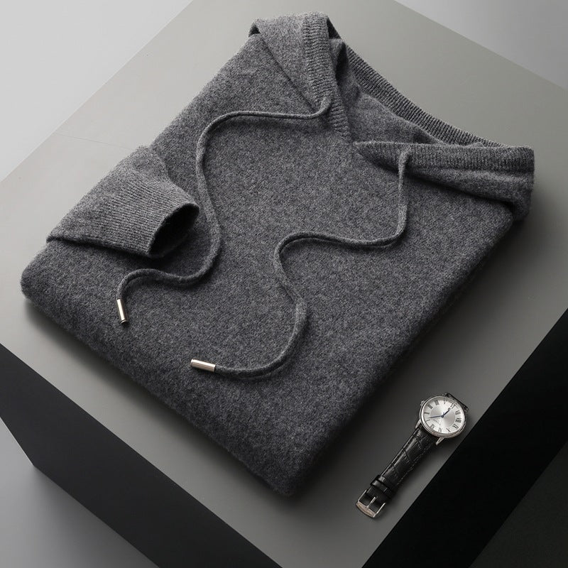 Nils: 100% Australische Wol Hoodie/Trui