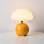 Franse Crème Paddenstoel Lamp Keramiek LED Sfeerverlichting Bauhaus Stijl Tafellamp Met Instelbare Kleuren
