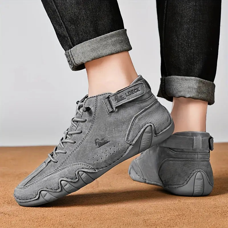 Schoenen Waterdicht Hoge Schacht Stoer Ontwerp Voor Heren