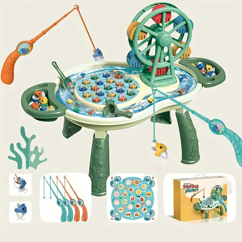 Water Speeltafel Met Magnetische Visjes, Kleurrijk Educatief