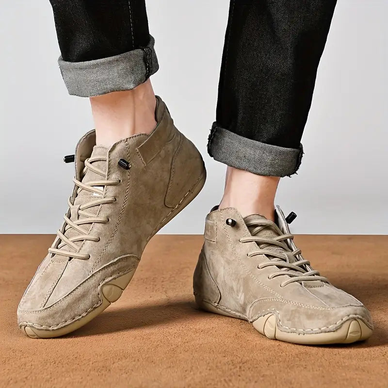 Schoenen Waterdicht Hoge Schacht Stoer Ontwerp Voor Heren