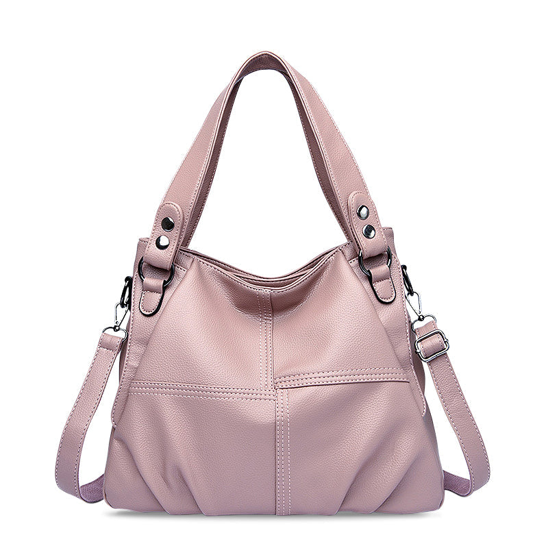 De Jennifer Handtas Vegan Leer Met Afneembare Strap En Zwart Hardware