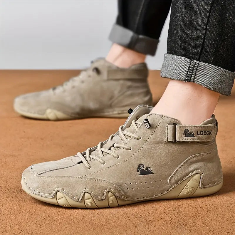 Schoenen Waterdicht Hoge Schacht Stoer Ontwerp Voor Heren