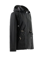 Dames Waterdichte Getailleerde Lente- en Herfstjas met Capuchon - Trenchcoat