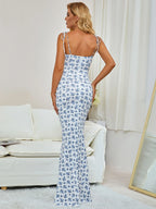 Fiona Bloemenprint Jurk met stretch