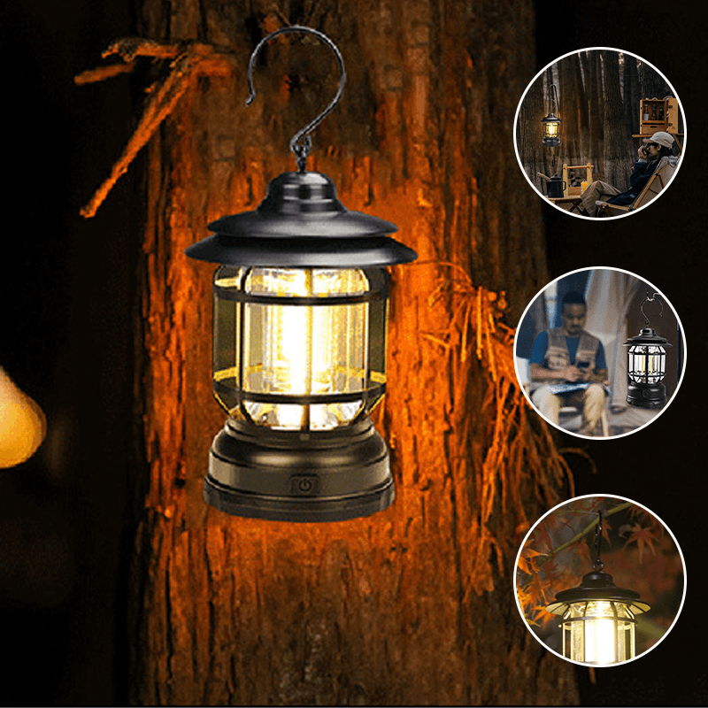 RetroLight - Draagbare Vintage Campingleucht