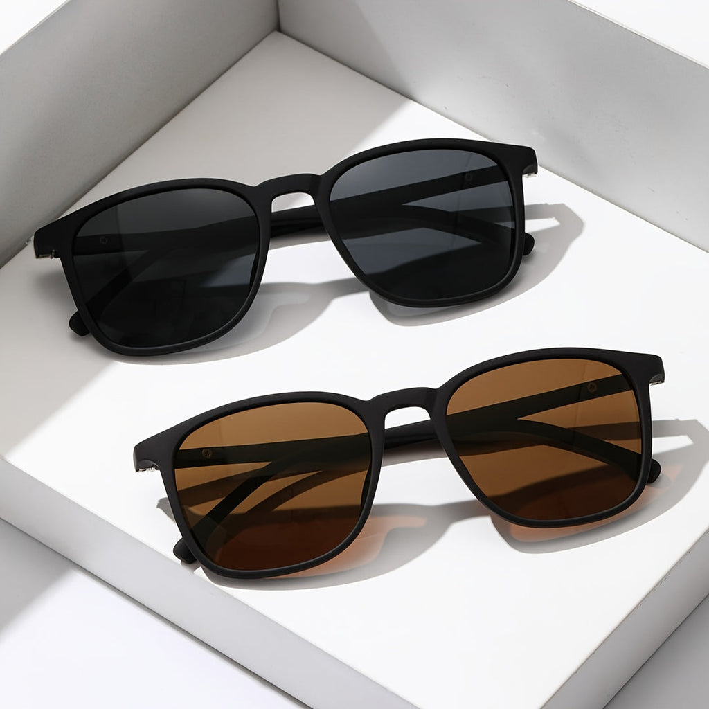 Klassieke Gepolariseerde Zonnebril Voor Mannen Met UV-Bescherming En Verfijnd Ontwerp Voor Stijlvolle Outfits