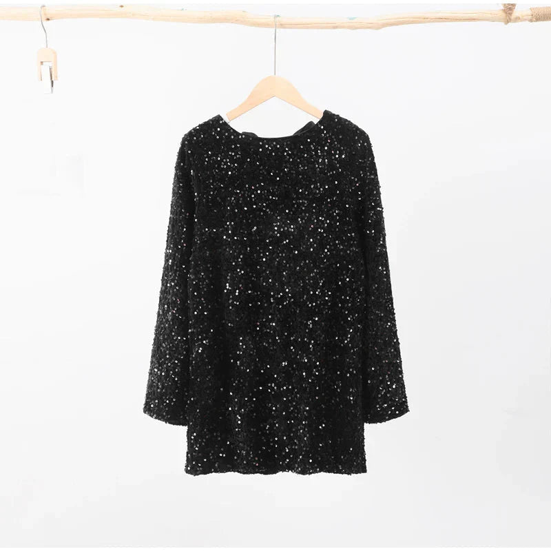 Freya - Luxe lichtgevende strikjurk
