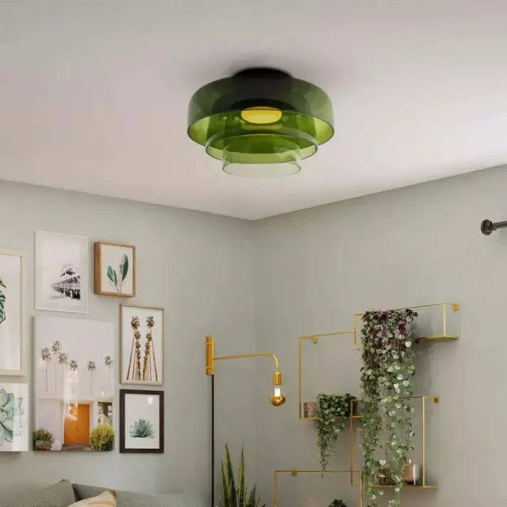 GlassLuxe – Middeleeuwse plafondlamp