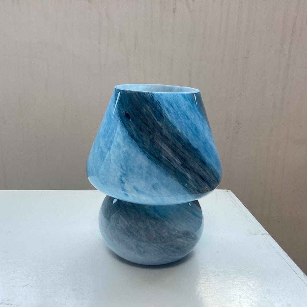 Glazen Paddestoel Lamp