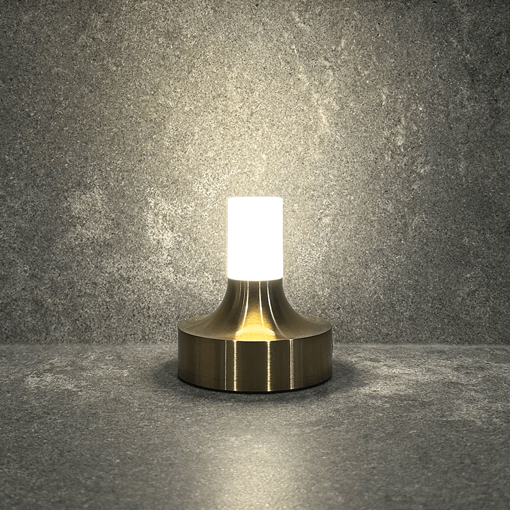 BoruGlow I Draadloze Tafellamp – Dimbaar LED, Waterbestendig voor Binnen & Buiten