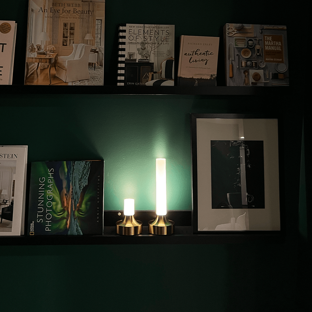 BoruGlow I Draadloze Tafellamp – Dimbaar LED, Waterbestendig voor Binnen & Buiten