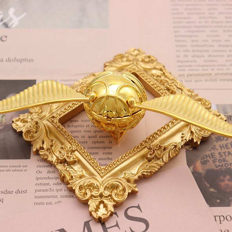 Gouden Fang Verguld 18k Schatkist Ringdoos Met Bewegelijk Luxe Sieraden Ontwerp Voor Collectie en Cadeau