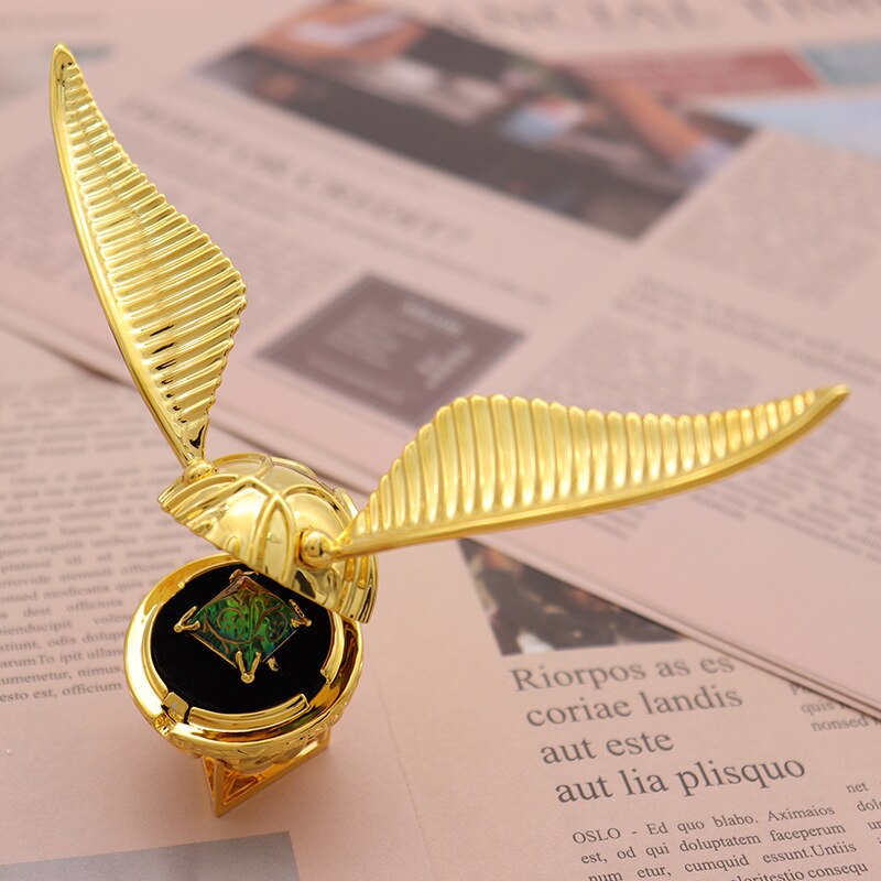Gouden Fang Verguld 18k Schatkist Ringdoos Met Bewegelijk Luxe Sieraden Ontwerp Voor Collectie en Cadeau