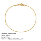Minimalistisch Bändchen Armband met Slangen Sluiting in Goud en Zilver Hoogwaardige Materialen en Elegant Design voor Elke Gelegenheid