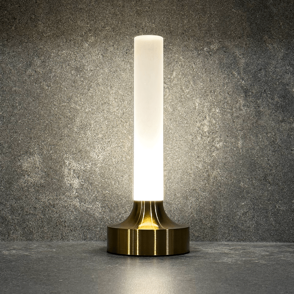 BoruGlow I Draadloze Tafellamp – Dimbaar LED, Waterbestendig voor Binnen & Buiten