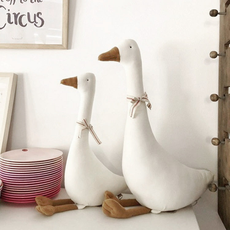 Cottagecore Goose Doll Pluche Speelgoedkussen