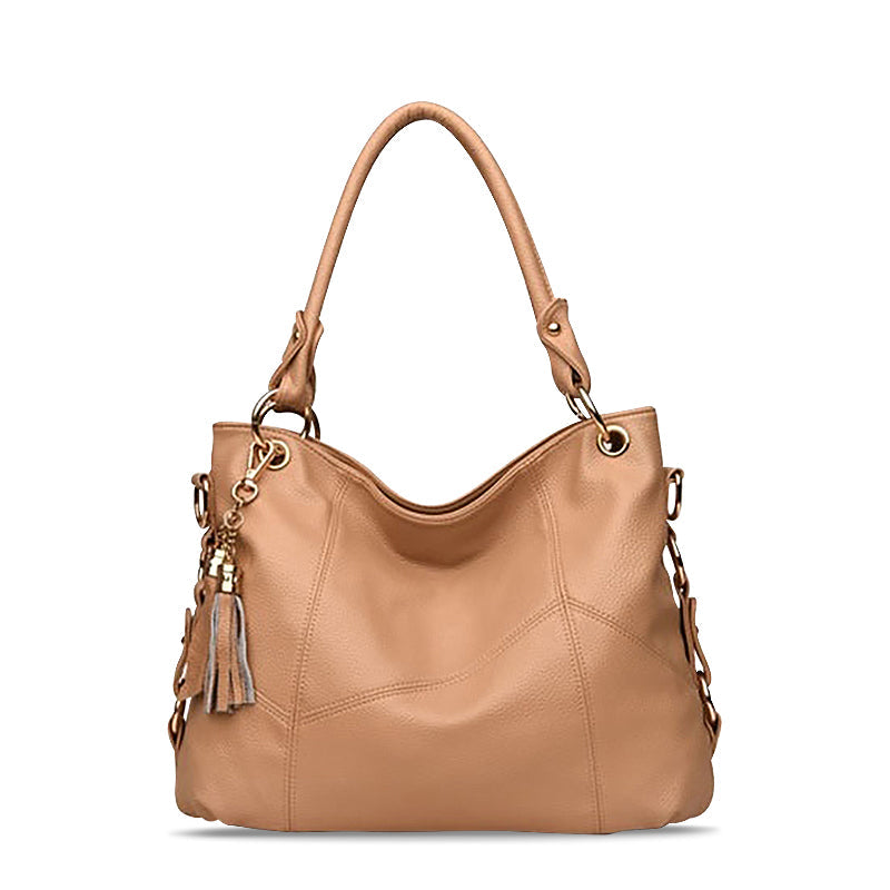 De Cassandra Tote Bag Luxe Vegan Leren Schoudertas voor Dagelijks Gebruik