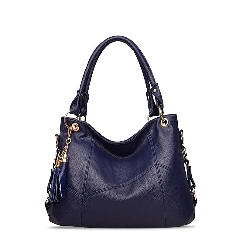 De Cassandra Tote Bag Luxe Vegan Leren Schoudertas voor Dagelijks Gebruik