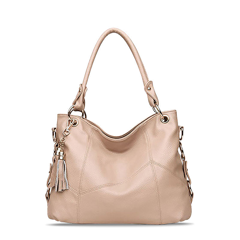 De Cassandra Tote Bag Luxe Vegan Leren Schoudertas voor Dagelijks Gebruik