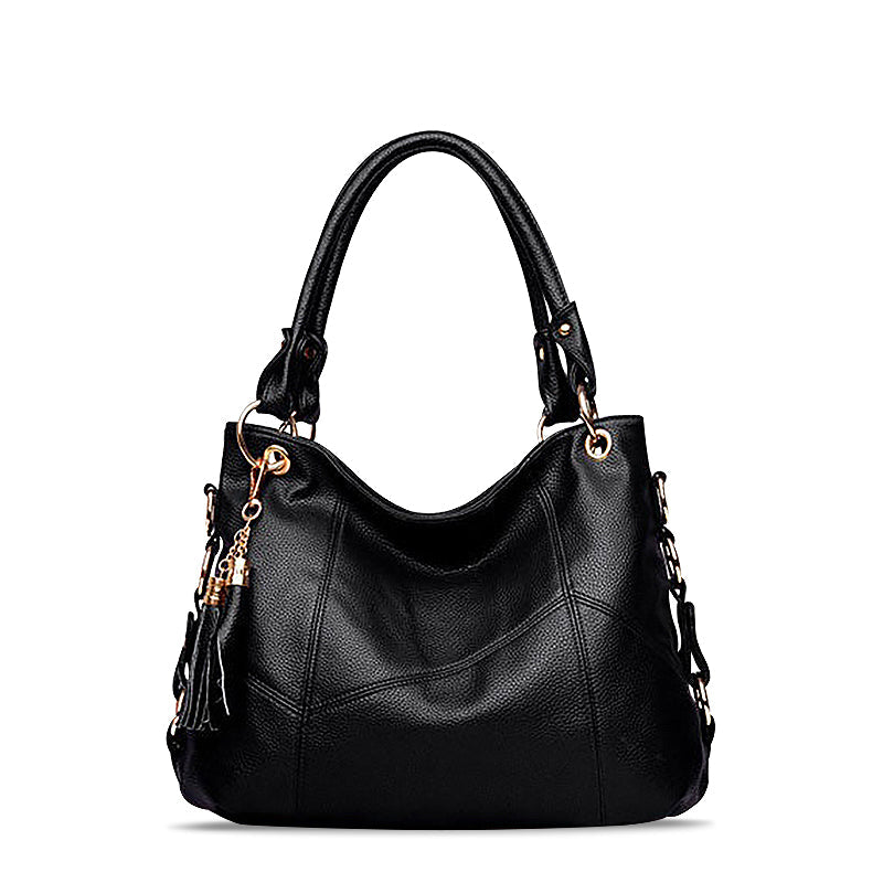 De Cassandra Tote Bag Luxe Vegan Leren Schoudertas voor Dagelijks Gebruik