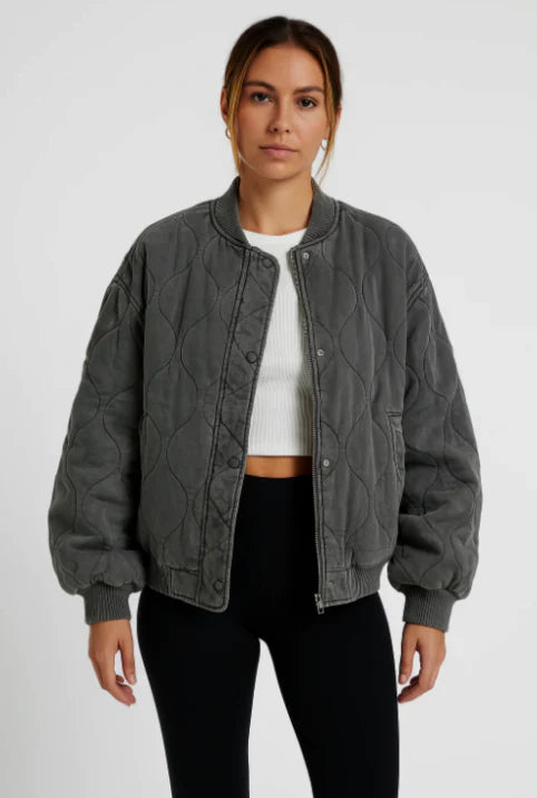 Dames Oversized Bomberjack – Heuplange Tussenjas