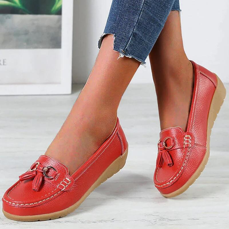 Clodagh Orthopedische Leren Loafers
