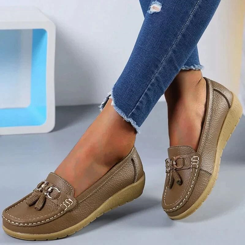 Clodagh Orthopedische Leren Loafers