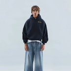 Unisex Hoodie - Relaxed Fit - Lange Mouwen - Grafische Opdruk Rug - Casual Comfort