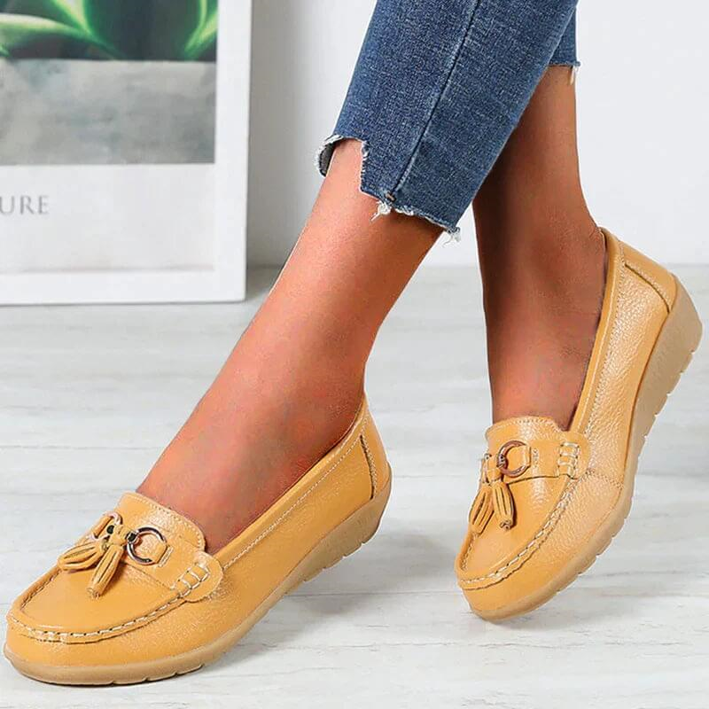 Clodagh Orthopedische Leren Loafers