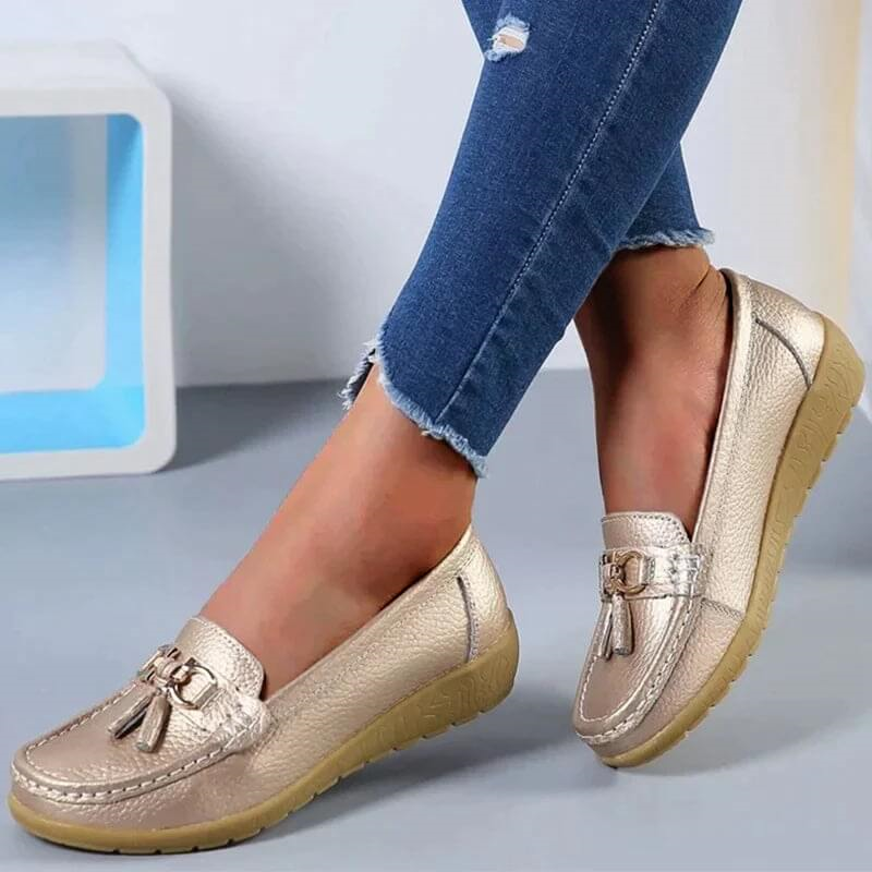 Clodagh Orthopedische Leren Loafers