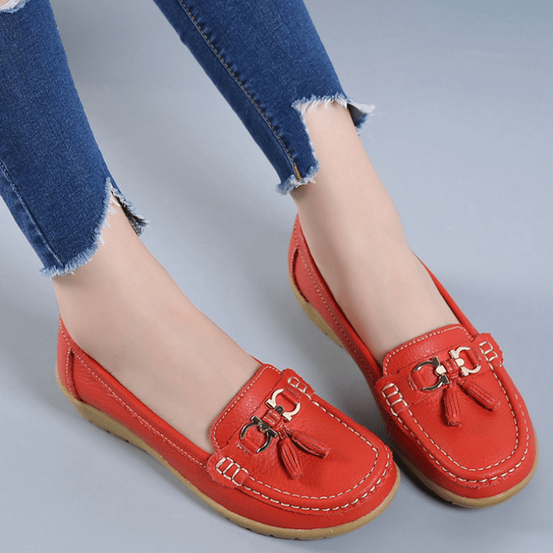 Clodagh Orthopedische Leren Loafers