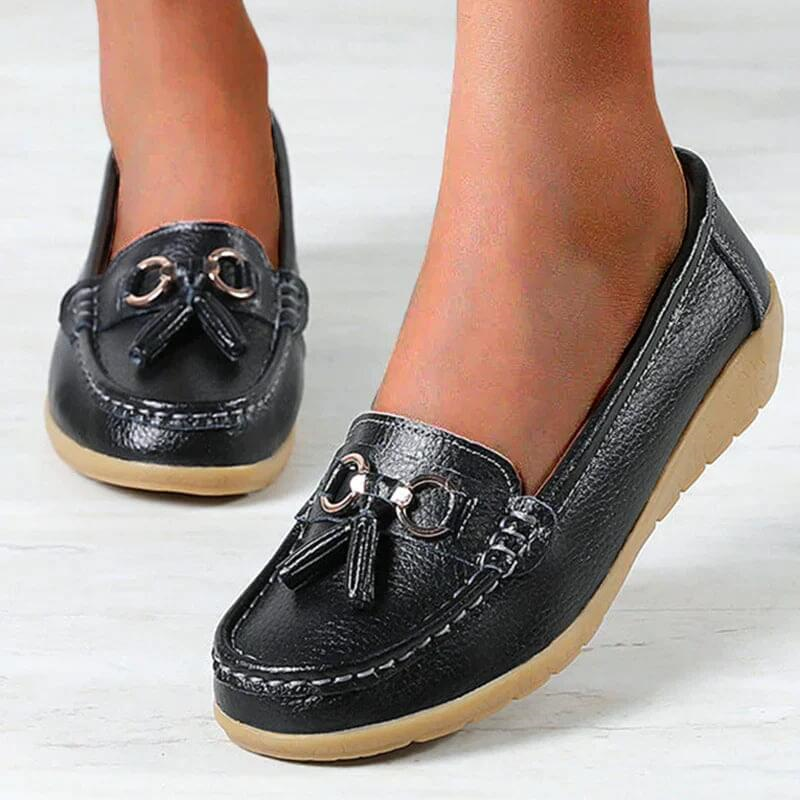 Clodagh Orthopedische Leren Loafers
