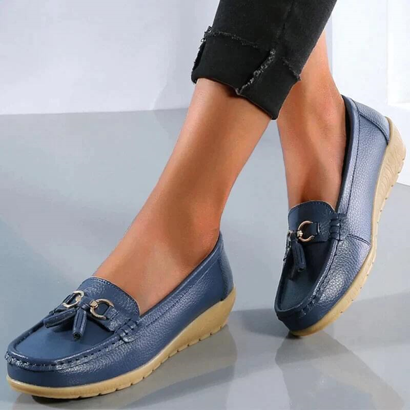 Clodagh Orthopedische Leren Loafers
