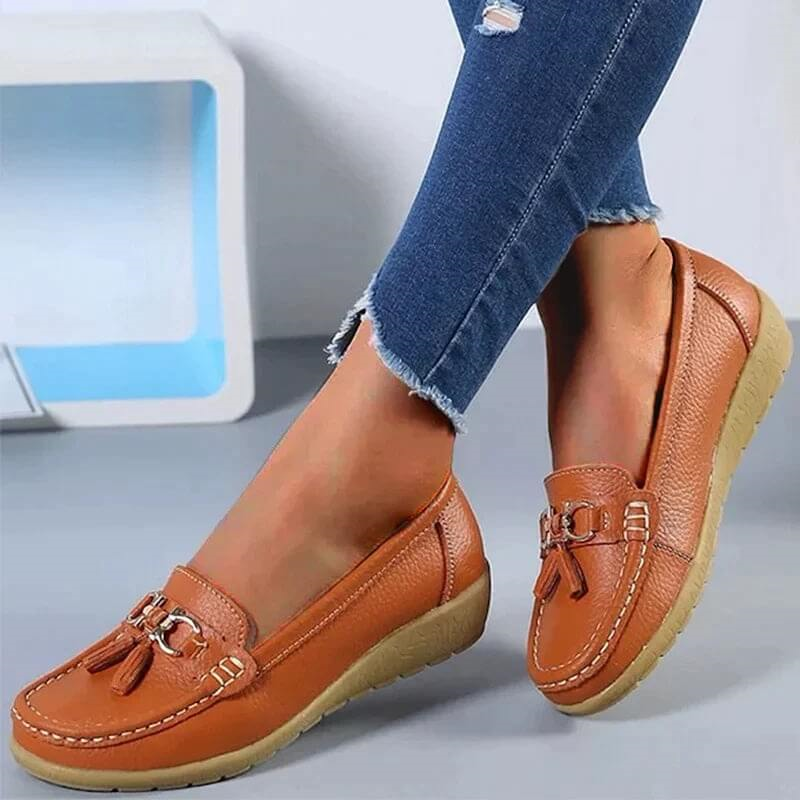 Clodagh Orthopedische Leren Loafers