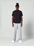 Basis grijze joggingbroek met rechte pasvorm en verlaagd kruis voor mannen Grijs / M