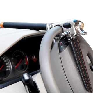 Krachtige autostuurslotbalk - Veiligheidsvergrendeling voor auto, Diefstalpreventie, Verstelbare stuurbeveiliging, Duurzaam en eenvoudig te monteren