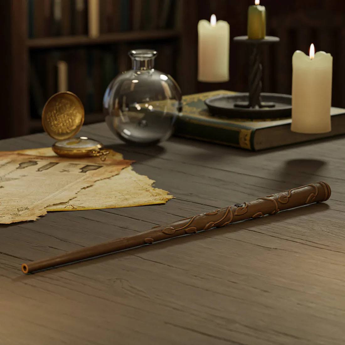 Betoverende Vuurstok - Unieke Magische Toverstok voor Vuurballen - Perfecte Cadeau voor Feestjes - Veilig en Eenvoudig in Gebruik HARRY POTTER
