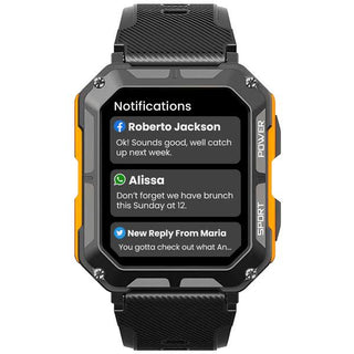 Onverwoestbare Smartwatch - schokbestendig - waterdicht - naadloze connectiviteit
