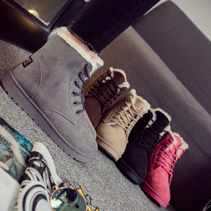 Indi - Gevoerde winterlaarzen voor dames