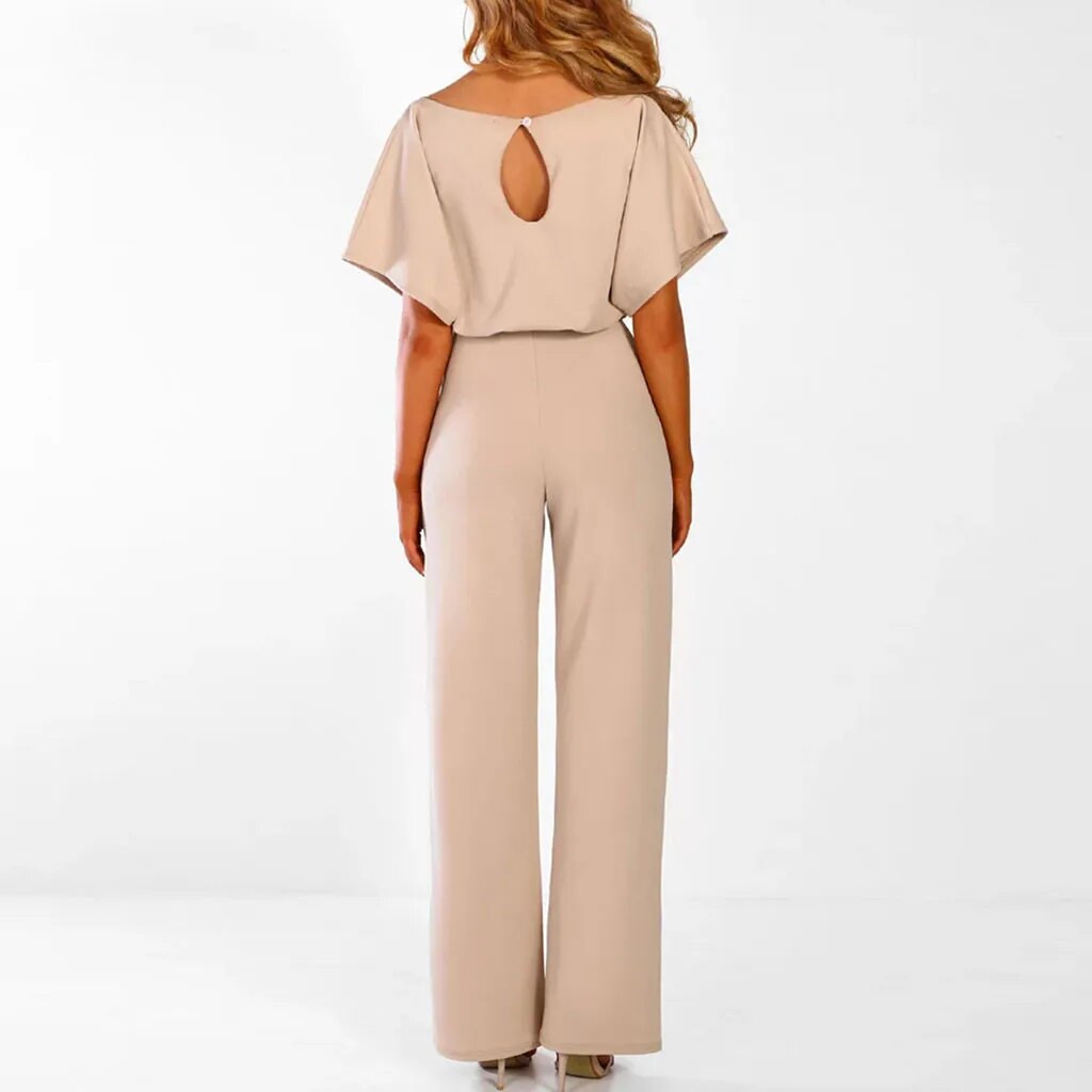Stijlvolle Noa Jumpsuit Met Tailleband Voor Dames Voor Elke Gelegenheid