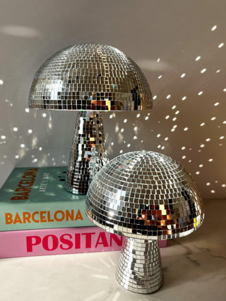 Disco Bal Paddenstoel met Retro Design en Licht
