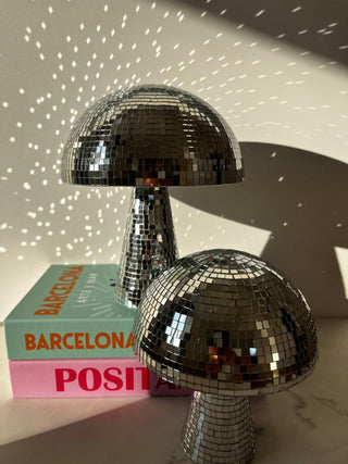 Disco Bal Paddenstoel met Retro Design en Licht