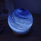 LunaGlow - Artistieke Dimbare USB Maanlamp