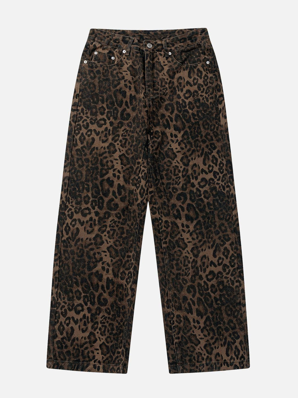 Vintage Century Luipaardprint Jeans