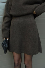 Damure - Cozy Knit 2-delige Trui en Rok set