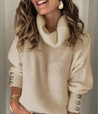 Tila Lichte Turleneck Pullover voor Dames